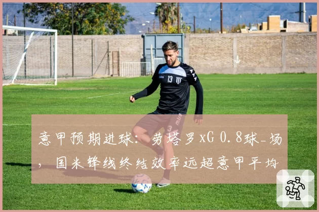 意甲预期进球：劳塔罗xG 0.8球_场，国米锋线终结效率远超意甲平均